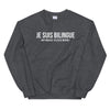 Sweatshirt Italie noir - Fierté et humour au quotidien