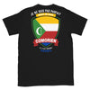 T-shirt Comorien noir - Je ne suis pas parfait mais