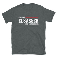 Thumbnail for T-shirt Alsace bleu marine dos - Je suis Alsacien pas Lothringer