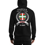 Basque par le sang - Sweatshirt à capuche - Ici & Là - T-shirts & Souvenirs de chez toi