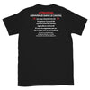 T-shirt Cantal noir - Bienvenue dans le cantal