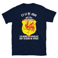 Thumbnail for 8e-jour-belges T-shirt Standard - Ici & Là - T-shirts & Souvenirs de chez toi