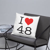 Thumbnail for Coussin Lozère NY style - Accent de fierté locale