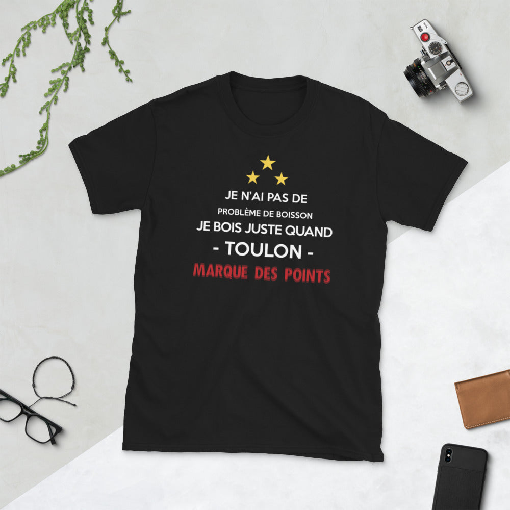 Toulon point boisson rugby - T-shirt Standard - Ici & Là - T-shirts & Souvenirs de chez toi