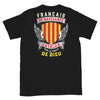 T-shirt Catalan noir - fierté catalane humoristique