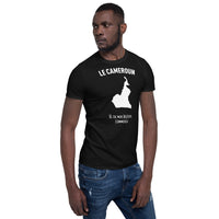 Thumbnail for T-shirt Cameroun gris foncé chiné - Mon histoire commence