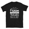 T-shirt Thaïlande noir - Ne me drague pas, c'est ma femme !
