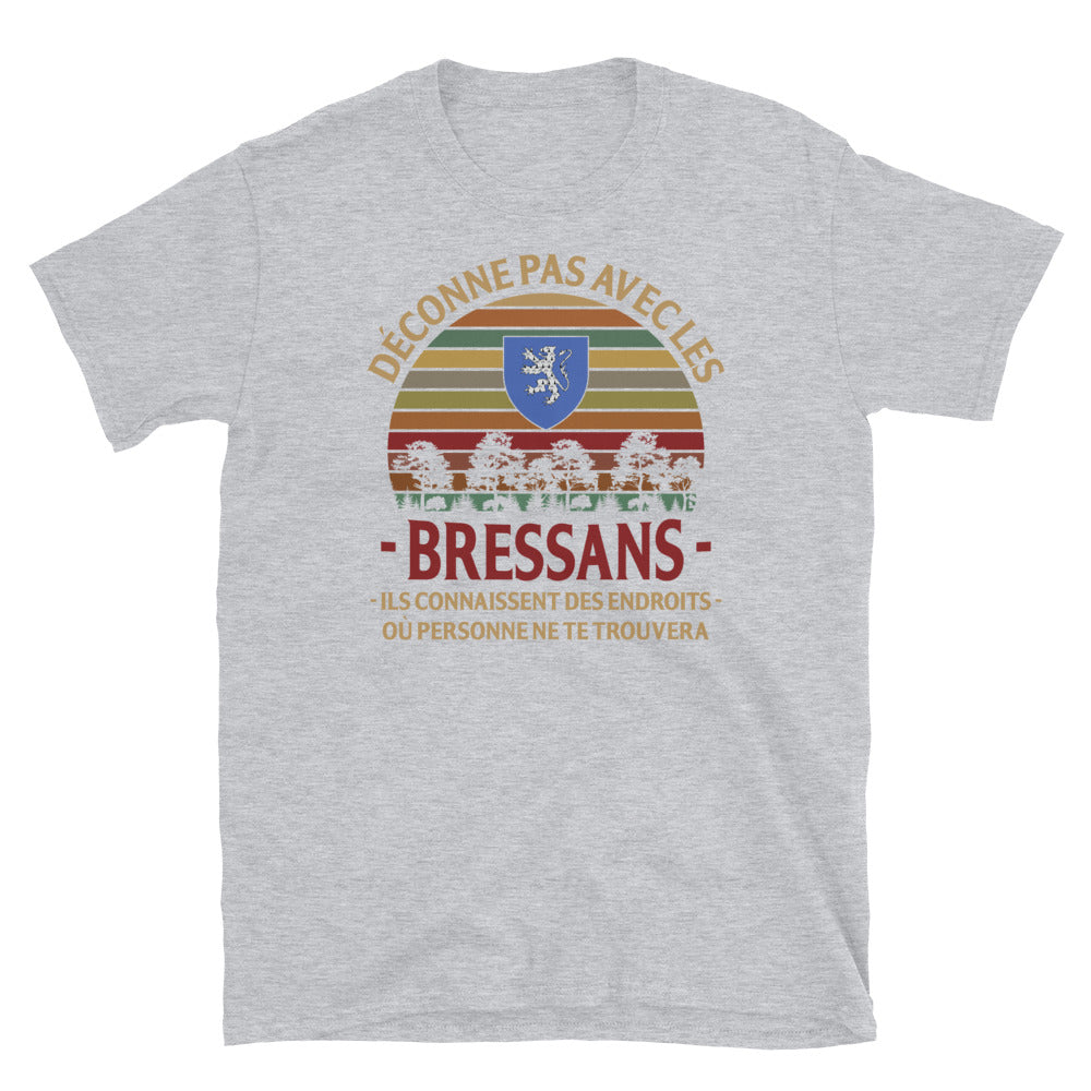 Endroits Bressans - T-shirt Standard - Ici & Là - T-shirts & Souvenirs de chez toi