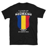 Thumbnail for 8e-jour-roumains-v2 T-shirt Standard - Ici & Là - T-shirts & Souvenirs de chez toi