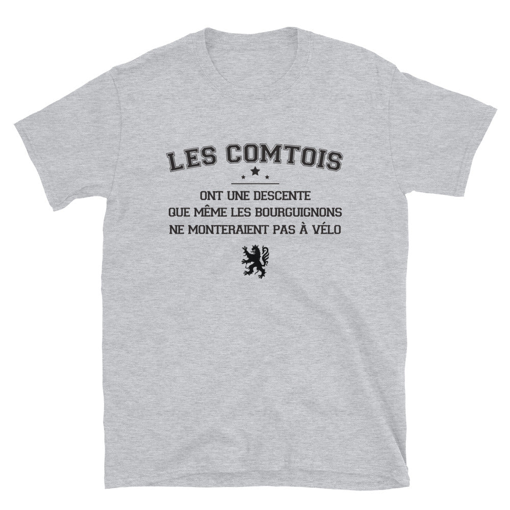 Comtois descente - T-shirt standard - Ici & Là - T-shirts & Souvenirs de chez toi