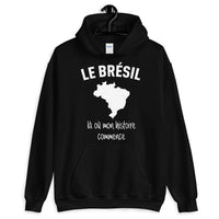 Thumbnail for Brésil là où mon histoire commence - Sweatshirt à capuche - Ici & Là - T-shirts & Souvenirs de chez toi