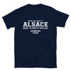 T-shirt Alsace noir - Pour les amateurs de bonne bière