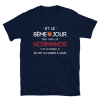 Thumbnail for T-shirt Normands gris sport - Design humoristique et fier