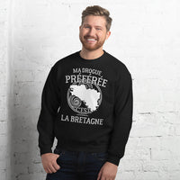 Thumbnail for Drogue pref : La Bretagne - Sweatshirt - Ici & Là - T-shirts & Souvenirs de chez toi