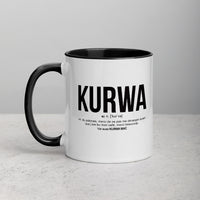 Thumbnail for Définition drôle Kurwa pour le café des Polonais le matin  - Mug Tasse Couleurs intérieures - Ici & Là - T-shirts & Souvenirs de chez toi