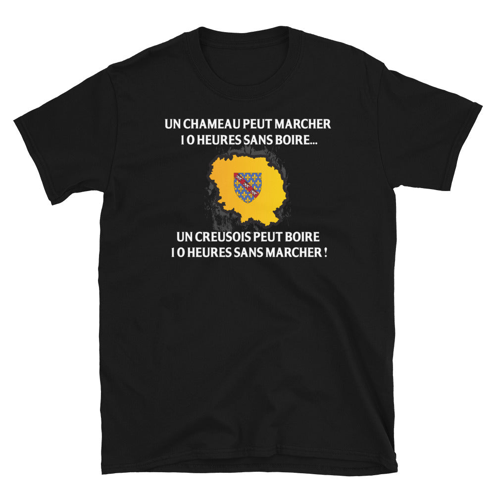 Creusois 10 h sans marcher - T-shirt Unisexe standard - Ici & Là - T-shirts & Souvenirs de chez toi