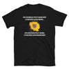T-shirt Creusois noir - 10h sans marcher avec humour