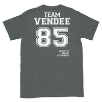 Thumbnail for T-shirt Vendée noir dos - Fierté locale et confort durable