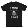 T-shirt Bretagne gris sport - Le Breton adore manger