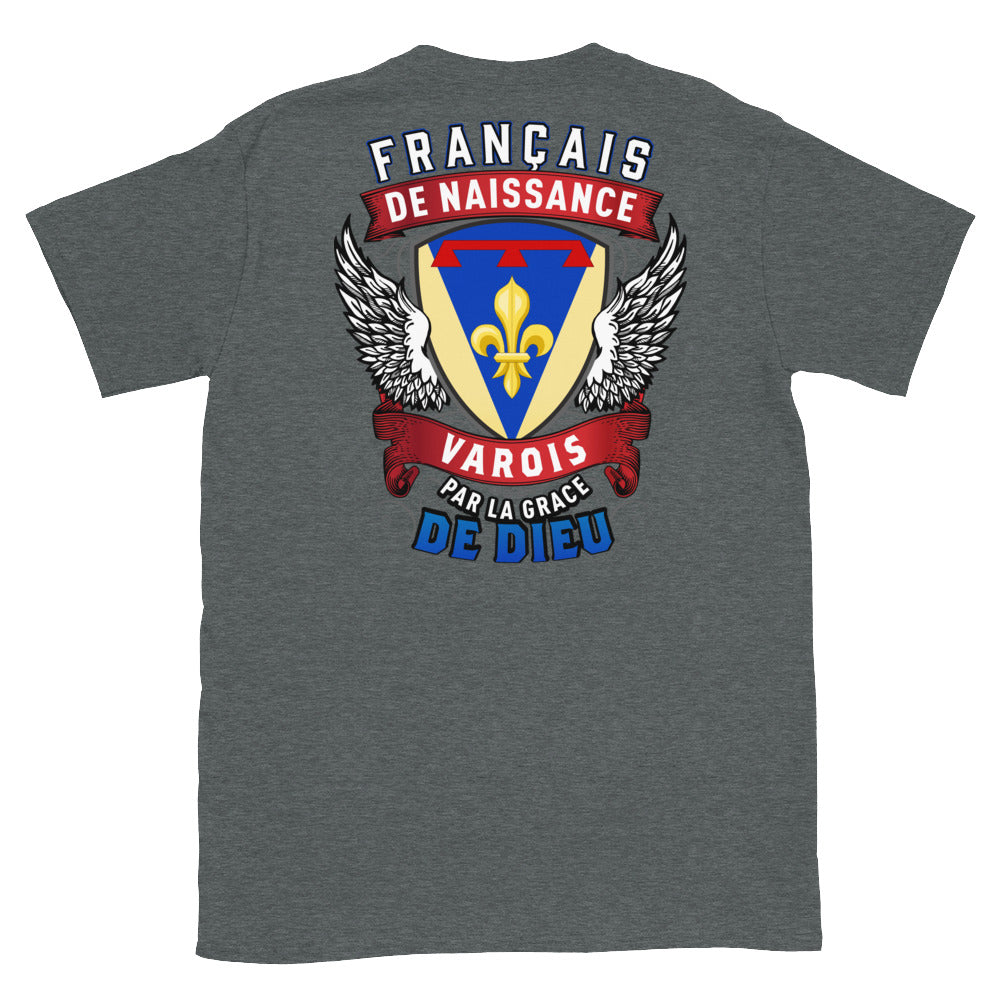 T-shirt Belgique gris foncé - Français, Belge, Suisse, Canadien