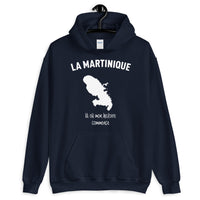 Thumbnail for Sweatshirt Martinique bleu marine - Mon histoire commence ici