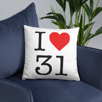 Thumbnail for Coussin Haute-Garonne Toulouse NY style - design moderne