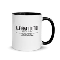 Thumbnail for Définition drôle Alé grat out ki pour le café des Réunionnais le matin  - Mug Tasse Couleurs intérieures - Ici & Là - T-shirts & Souvenirs de chez toi