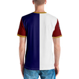 Allover - Bourgogne croix et blason maillot - T-shirt synthétique - Ici & Là - T-shirts & Souvenirs de chez toi