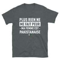 Thumbnail for T-shirt Pakistan bleu marine - Plus rien ne me fait peur ma femme est.