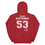 TEam Mayenne 53 - Sweatshirt à capuche - Ici & Là - T-shirts & Souvenirs de chez toi