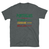 Portugais - Mythique - Légendaire - Inégalable - T-shirt Standard - Ici & Là - T-shirts & Souvenirs de chez toi