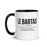 Définition drôle La Bartas pour le café des Aveyronnais le matin  - Mug Tasse Couleurs intérieures - Ici & Là - T-shirts & Souvenirs de chez toi