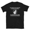T-shirt Ardéchois noir - 10 heures sans marcher