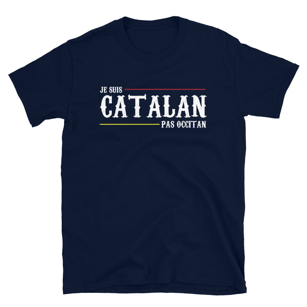T-shirt Catalogne noir dos - Je suis Catalan pas