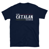 Thumbnail for T-shirt Catalogne noir dos - Je suis Catalan pas