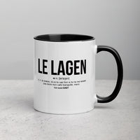 Thumbnail for Définition drôle du Lagen pour le café des Breton le matin  - Mug Tasse Couleurs intérieures - Ici & Là - T-shirts & Souvenirs de chez toi