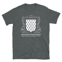 Thumbnail for T-shirt Bretagne gris foncé chiné - Plutôt la mort que votre beurre doux