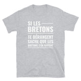 Les Bretons s'en foutent - T-shirt Standard - Ici & Là - T-shirts & Souvenirs de chez toi