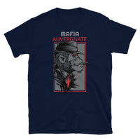 Thumbnail for T-shirt Auvergne gris foncé chiné dos - Mafia auvergnate humoristique