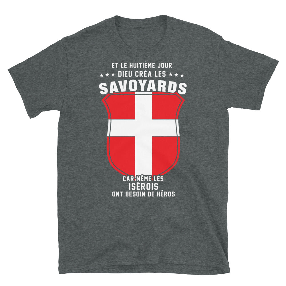 8e jour Savoyards version fr - Savoie - T-shirt Standard - Ici & Là - T-shirts & Souvenirs de chez toi