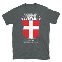 Thumbnail for 8e jour Savoyards version fr - Savoie - T-shirt Standard - Ici & Là - T-shirts & Souvenirs de chez toi