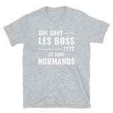 Les Boss, les normands version grammaticale - T-shirt Standard - Ici & Là - T-shirts & Souvenirs de chez toi