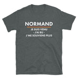 Normand, veni, vedi, pas vici - T-shirt Unisexe à Manches Courtes - Ici & Là - T-shirts & Souvenirs de chez toi