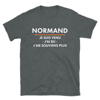 Thumbnail for T-shirt Normand noir dos - Veni, Vedi, Pas Vici