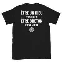 Thumbnail for T-shirt Bretagne bleu marine - Être un Dieu c'est mieux