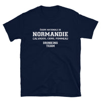 Thumbnail for T-shirt Normandie bleu marine dos - Normands en fête