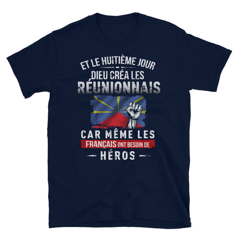 8e-jour-reunionnais T-shirt Standard - Ici & Là - T-shirts & Souvenirs de chez toi