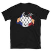 T-shirt Bretagne noir - Super héros breton avec humour