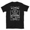 T-shirt Allemagne noir - Véritable whisky de chez toi