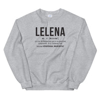 Thumbnail for Définition Lelena - Malgache - Sweatshirt - Ici & Là - T-shirts & Souvenirs de chez toi